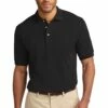 Tall Heavyweight Cotton Pique Polo -Jiffyshirts Store f0c47a9d244ff1