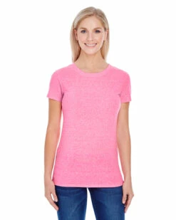 Ladies' Triblend Short-Sleeve T-Shirt 22 Ladies' Triblend Short-Sleeve T-Shirt -Jiffyshirts Store f130a91e7363e5