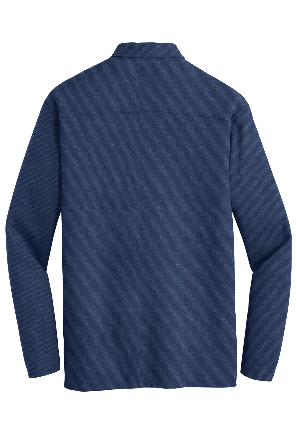 Long Sleeve Meridian Cotton Blend Polo 5 Long Sleeve Meridian Cotton Blend Polo - Image 3