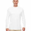 Men's Cool & Dry Performance Long-Sleeve Top -Jiffyshirts Store f29e09652443de