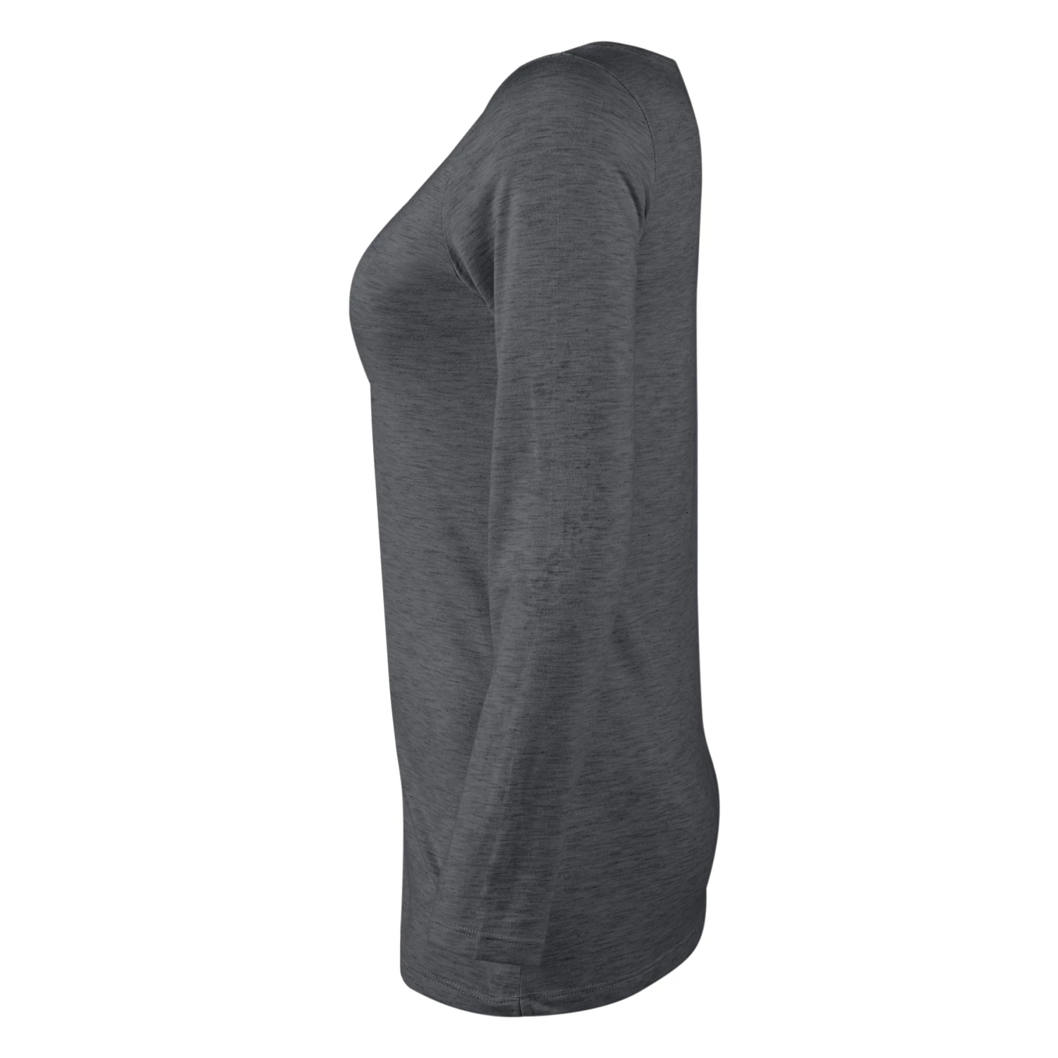 Platinum Ladies Tri-Blend Long Sleeve Scoop Neck Tee 7 Platinum Ladies Tri-Blend Long Sleeve Scoop Neck Tee - Image 5