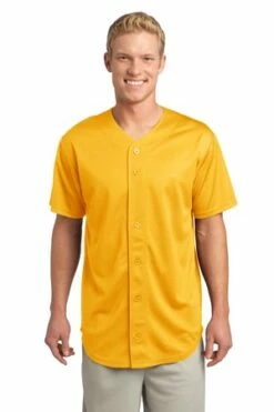 Unisex PosiCharge Tough Mesh Full-Button Jersey 23 Unisex PosiCharge Tough Mesh Full-Button Jersey -Jiffyshirts Store f2d08539e718c1