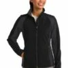 Ladies Colorblock Soft Shell Jacket 2 Ladies Colorblock Soft Shell Jacket -Jiffyshirts Store f326ec8bc869bf