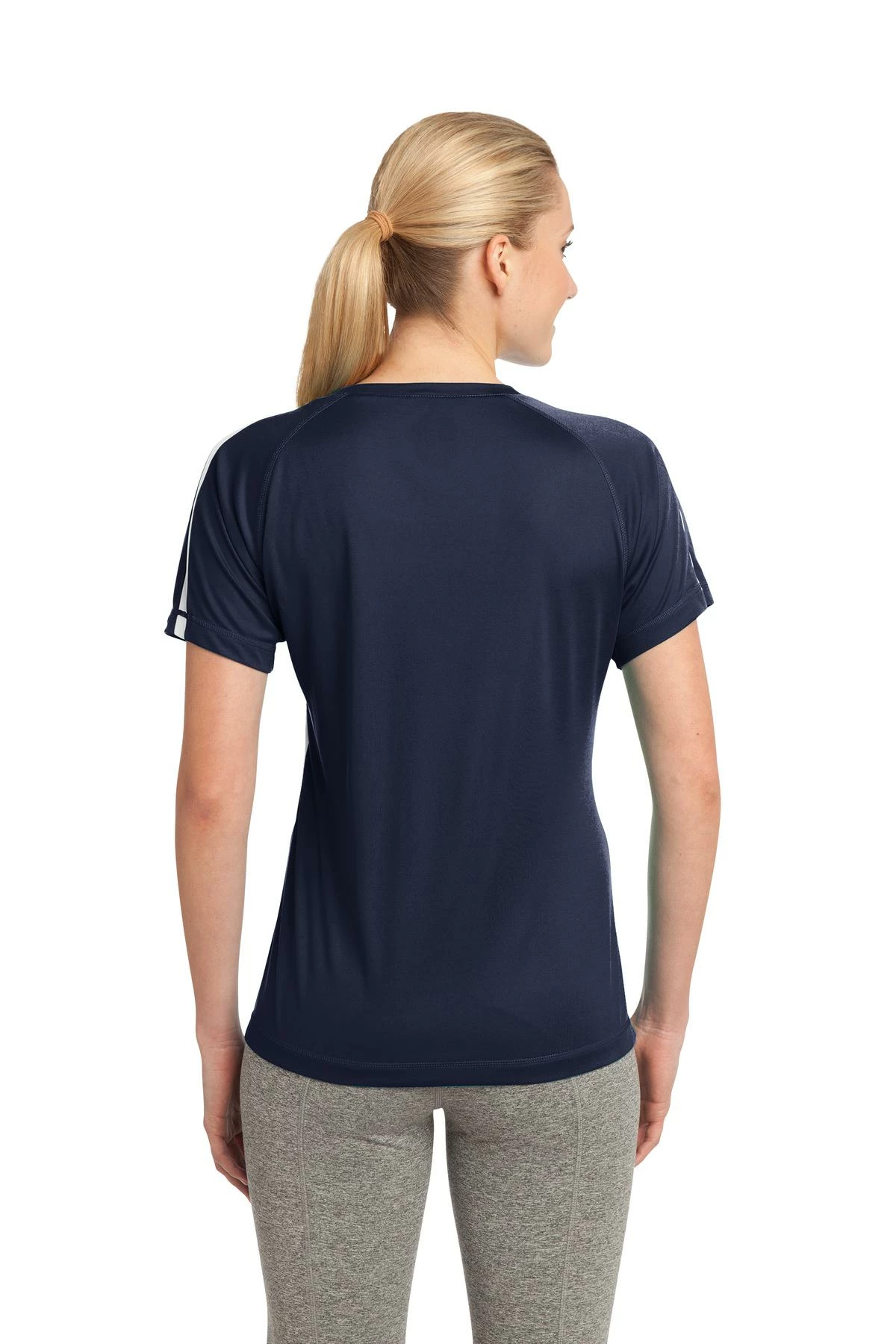 Ladies Colorblock PosiCharge Competitor Tee 4 Ladies Colorblock PosiCharge Competitor Tee - Image 2