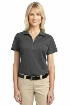 Ladies Tech Pique Polo -Jiffyshirts Store f57fec44cb80b9