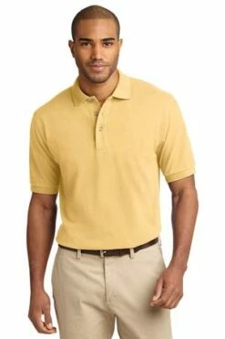 Heavyweight Cotton Pique Polo -Jiffyshirts Store f61b2823e6010c