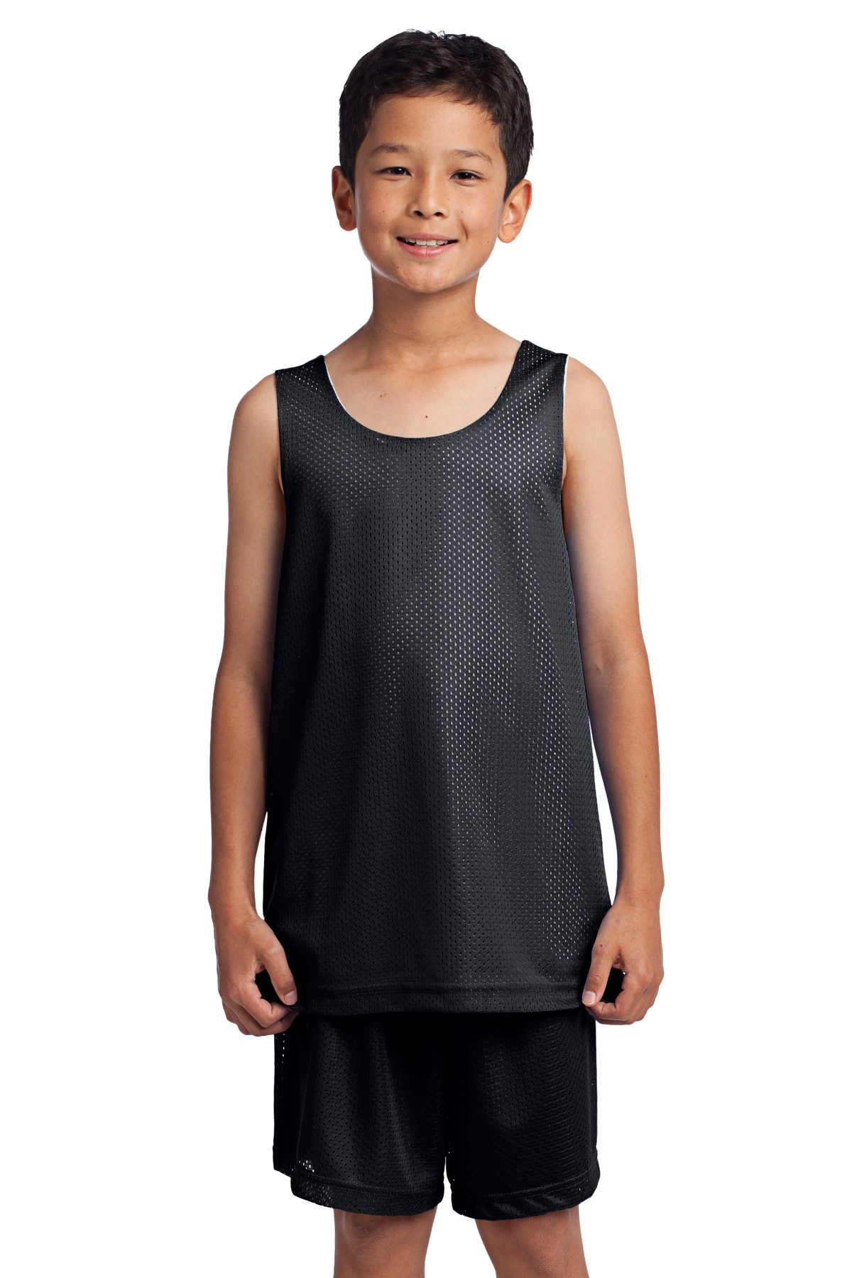 Youth Unisex PosiCharge Classic Mesh Reversible Tank 6 Youth Unisex PosiCharge Classic Mesh Reversible Tank - Image 4