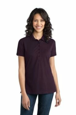 Ladies Stretch Pique Polo -Jiffyshirts Store f6cd9f8985dbcb