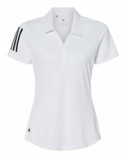 ADIDAS Women's Floating 3-Stripes Sport Shirt -Jiffyshirts Store f6e9087cd4d9f5