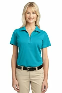 Ladies Tech Pique Polo -Jiffyshirts Store f71df70af8d7a1