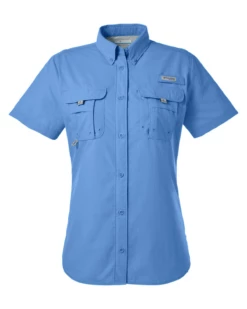 Columbia Ladies' Bahama™ Short-Sleeve Shirt 13 Columbia Ladies' Bahama™ Short-Sleeve Shirt -Jiffyshirts Store f7f83a283e9bc9