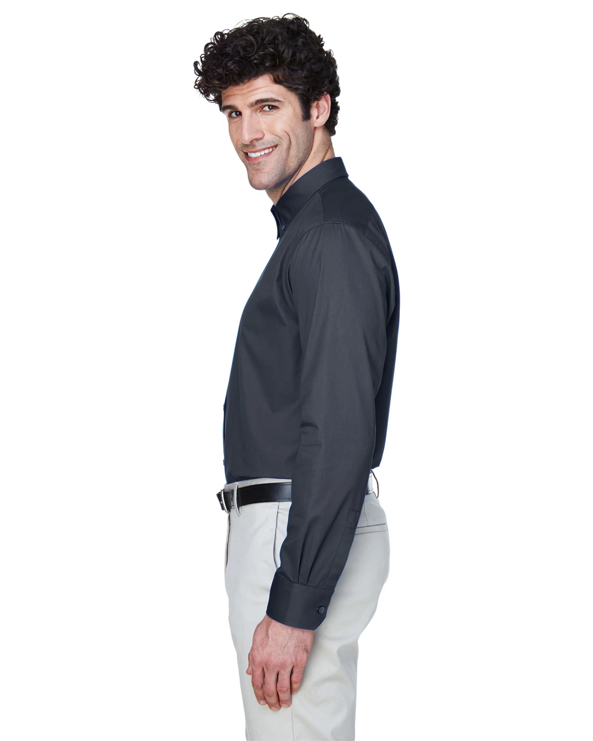 Men's Operate Long-Sleeve Twill Shirt 4 Men's Operate Long-Sleeve Twill Shirt - Image 2