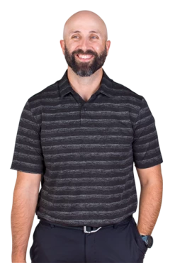 Greg Norman Unisex LAB Stripe Polo -Jiffyshirts Store f8e2b028f777e8