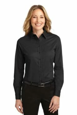 Ladies Long Sleeve Easy Care Shirt