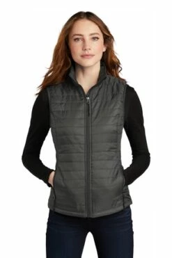 Ladies Packable Puffy Vest