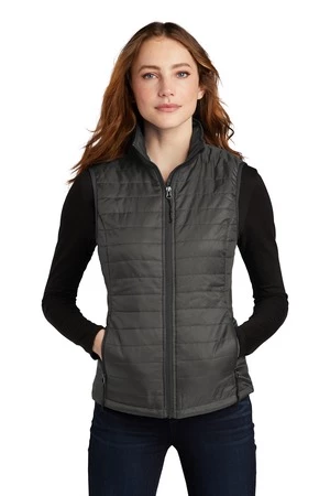 Ladies Packable Puffy Vest 3 Ladies Packable Puffy Vest