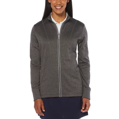 Callaway Ladies Waffle Fleece Jacket 7 Callaway Ladies Waffle Fleece Jacket - Image 5