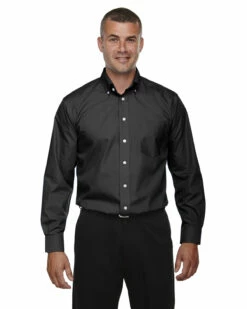 Men's Tall Crown Woven Collection™ Solid Broadcloth -Jiffyshirts Store fbbf963675d8f6