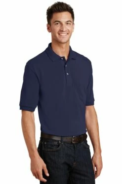 Heavyweight Cotton Pique Polo With Pocket -Jiffyshirts Store fc0fe3683d4e13