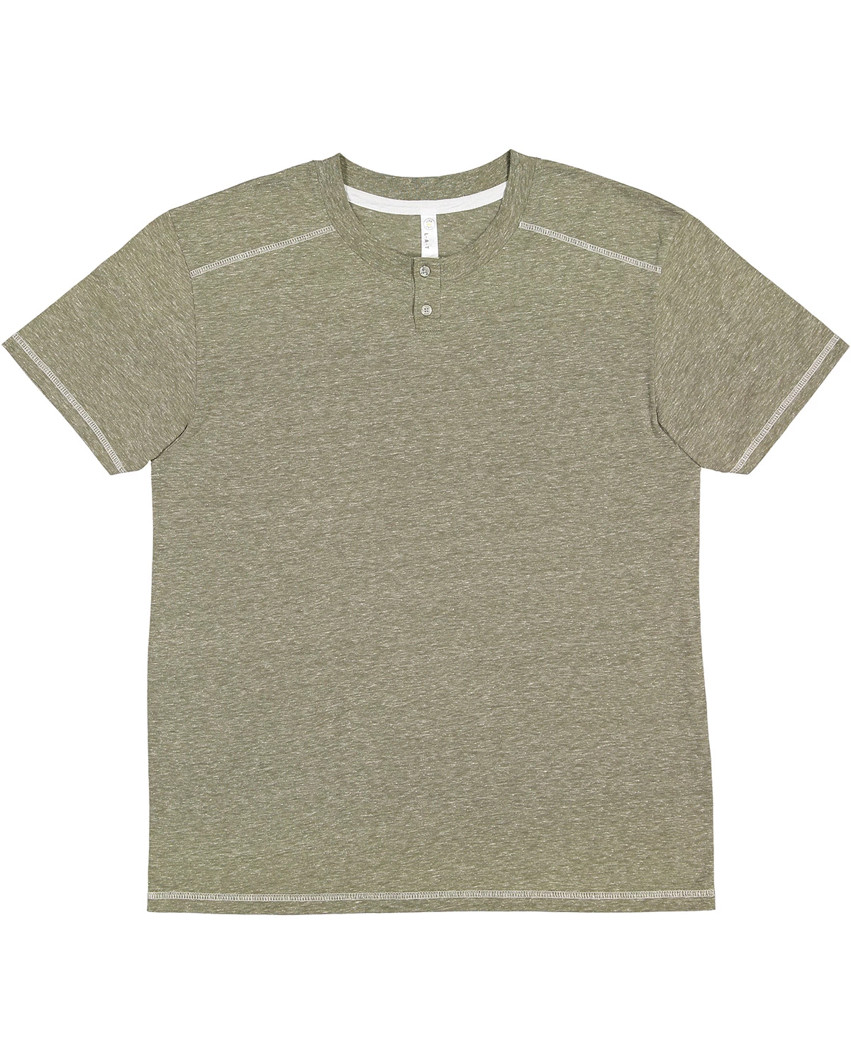 Harborside Melange Jersey Henley 7 Harborside Melange Jersey Henley - Image 5