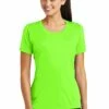 Ladies PosiCharge Tough Tee -Jiffyshirts Store fe6799baf52622